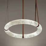 Pendant Light A Alabaster Ring Ceiling Lamp by Dalmivik, product or room detail view