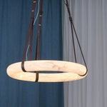 Pendant Light A Alabaster Ring Ceiling Lamp by Dalmivik, product or room detail view