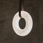 Pendant Light A Alabaster Ring Ceiling Lamp by Dalmivik, product or room detail view