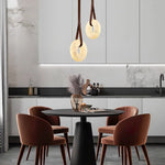 Pendant Light A Alabaster Ring Ceiling Lamp by Dalmivik, product or room detail view