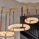Pendant Light A Alabaster Ring Ceiling Lamp by Dalmivik, product or room detail view