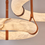 Pendant Light A Alabaster Ring Ceiling Lamp by Dalmivik, product or room detail view