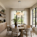 Petal Marble Chandelier 31.5
