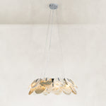 Petal Marble Chandelier 31.5