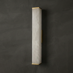Square Tube Wall Sconce by Dalmivik, complete fixture view