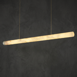 Linear Bar Pendant Light by Dalmivik, complete fixture view