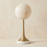 Alabaster Orb Table by Dalmivik, product or room detail view