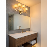 Antique 4-Orb Wall Alabaster by Dalmivik, product or room detail view