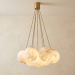 Grape Cluster Alabaster Pendant Light by Dalmivik, product or room detail view