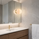 Orb Wall Classic Alabaster by Dalmivik, product or room detail view