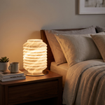 Ridged Jar Table Alabaster by Dalmivik, product or room detail view