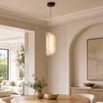 Harmon Modern Alabaster Pendant Light Fixtures 5.9" by Dalmivik, product or room detail view