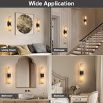 22.2" Alabaster Wall Sconce by Dalmivik, product or room detail view