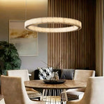 Madison Round Alabaster Chandelier by Dalmivik, product or room detail view