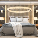 Madison Round Alabaster Chandelier by Dalmivik, product or room detail view