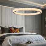 Madison Round Alabaster Chandelier by Dalmivik, product or room detail view