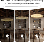 Modern Alabaster Chandelier by Dalmivik, product or room detail view