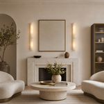 Anello Alabaster Vertical Wall Sconce by Dalmivik, product or room detail view