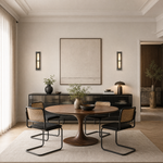 Arden Cylinder Black Wall Sconce by Dalmivik, product or room detail view