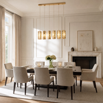Caratelle Cluster Lights Over Dining Table by Dalmivik, product or room detail view