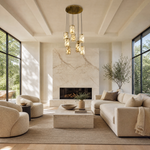 Cascata Modern Cluster Pendant Light by Dalmivik, product or room detail view