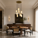 Cascata Modern Cluster Pendant Light by Dalmivik, product or room detail view