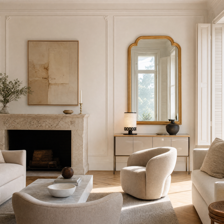 Colonna Modern Alabaster Table Lamp by Dalmivik, product or room detail view