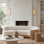 Cornice Modern Alabaster Sconce by Dalmivik, product or room detail view