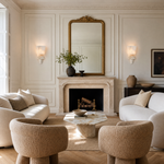 Cristallo Modern Alabaster Wall Sconce by Dalmivik, product or room detail view