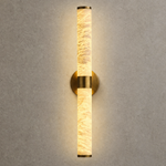 Anello Modern Linear Alabaster Sconce by Dalmivik, product or room detail view