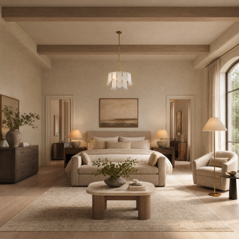 Hollis Modern Alabaster Round Pendant Light by Dalmivik, product or room detail view