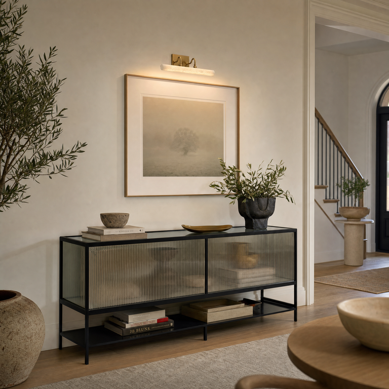 Horizontal Tube Wall Sconce by Dalmivik, product or room detail view