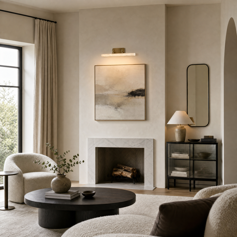 Horizontal Tube Wall Sconce by Dalmivik, product or room detail view