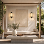 Isla Modern Outdoor Wall Lamp by Dalmivik, product or room detail view