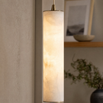 Linea Alabaster Kitchen Island Pendant Light by Dalmivik, product or room detail view