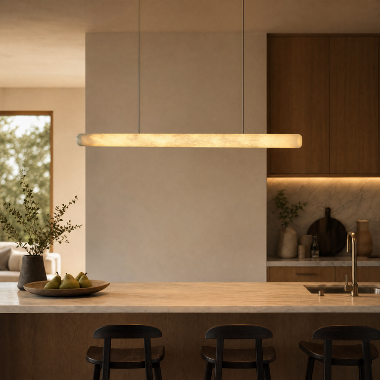 Linear Bar Pendant Light by Dalmivik, product or room detail view
