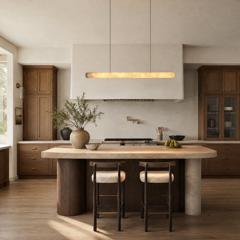 Linear Bar Pendant Light by Dalmivik, product or room detail view