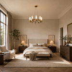 Livia Modern Alabaster Hanging Light Fixtures by Dalmivik, product or room detail view