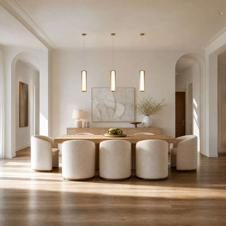 Mabel Brass Alabaster Pendant Light by Dalmivik, product or room detail view