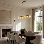 Onda Modern Linear Pendant Lighting L47.2" by Dalmivik, product or room detail view