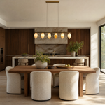 Onda Modern Linear Pendant Lighting L47.2" by Dalmivik, product or room detail view
