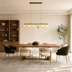Onda Modern Linear Pendant Lighting L47.2" by Dalmivik, product or room detail view