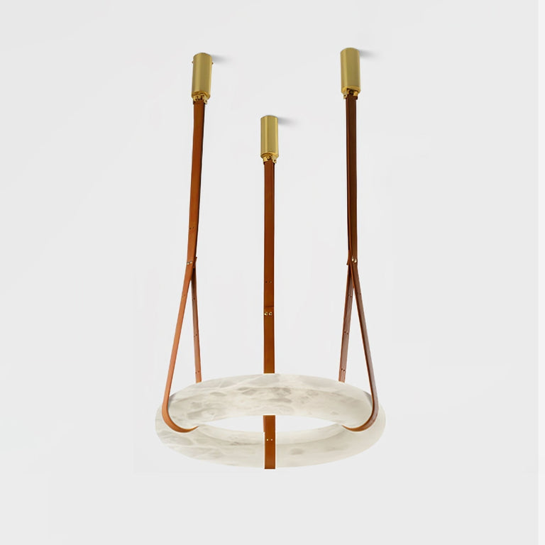 Pendant Light A Alabaster Ring Ceiling Lamp by Dalmivik, product or room detail view