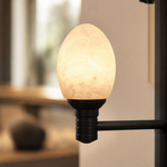 Ramo Alabaster Large Black Chandelier by Dalmivik, product or room detail view