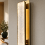 Rect Plate Wall Sconce by Dalmivik, product or room detail view