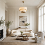 Tamburo Tier Drum Chandelier by Dalmivik, product or room detail view
