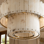 Tamburo Tier Drum Chandelier by Dalmivik, product or room detail view
