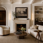 Vertical Wall Sconce by Dalmivik, complete fixture view