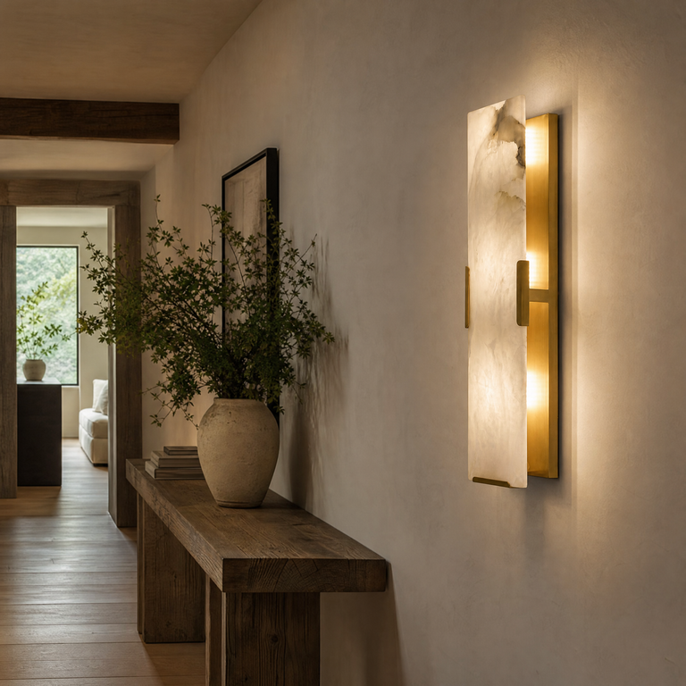 Wave Panel Wall Sconce by Dalmivik, product or room detail view