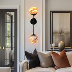 Alabaster Double Spherical Wall Lamp by Dalmivik, product or room detail view
